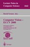 Computer Vision - ECCV 2000, Part 1