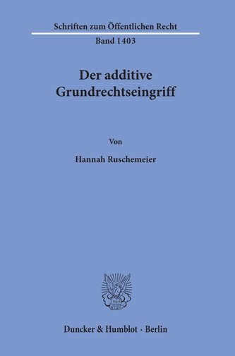 Der additive Grundrechtseingriff