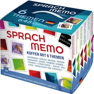 SPRACHMEMO Koffer mit 6 Themen