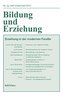 Bildung und Erziehung 65,4. Erziehung in der modernen Familie