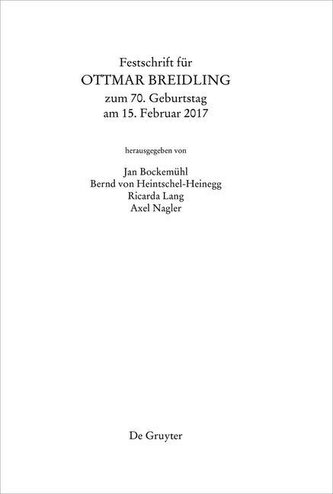 Festschrift für Ottmar Breidling zum 70. Geburtstag am 15. Februar 2017