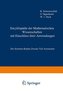 Encyklopädie der Mathematischen Wissenschaften mit Einschluss ihrer Anwendungen