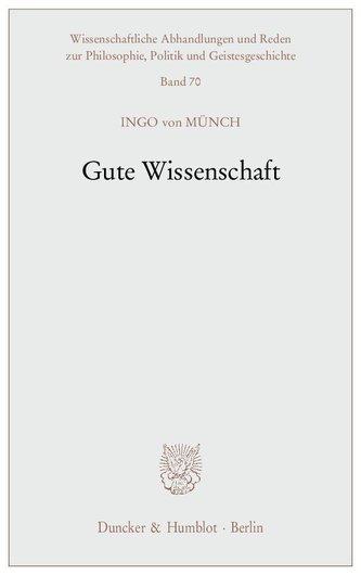 Gute Wissenschaft
