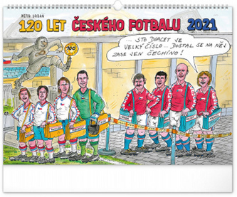 Nástěnný kalendář 120 let českého fotbalu – Petr Urban 2021