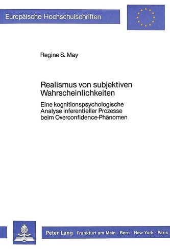 Realismus von subjektiven Wahrscheinlichkeiten