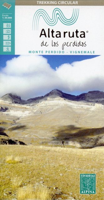 La Alta Ruta de los Perdidos 1:30.000 Wanderkarte