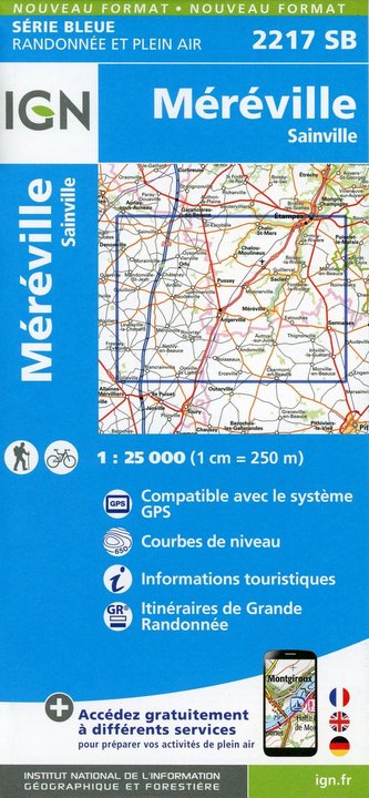 Méréville-Sainville 1:25 000