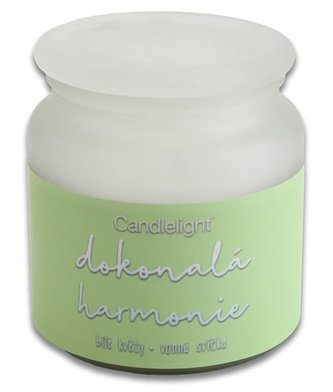 Svíčka Bílé květy - Harmonie