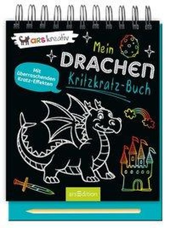 Mein Drachen-Kritzkratz-Buch
