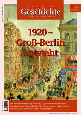 Berliner Geschichte - Zeitschrift für Geschichte und Kultur