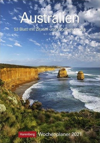 Australien 2021 Wochenplaner