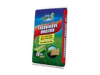 Hnojivo trávníkové AGRO 20 kg pytel