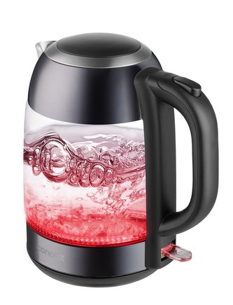 RK4082 Rychlovarná konvice skleněná, tmavý nerez1,7 l RK4082 Rychlovarná konvice skleněná, tmavý nerez1,7 l