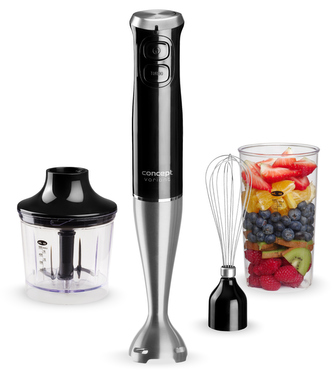 TM4820 Tyčový mixér 600 W s chopperem, šlehací metlou a mixovací nádobou TM4820 Tyčový mixér 600 W s chopperem, šlehací metlou a mixovací nádobou