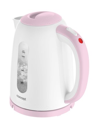 RK2332 Rychlovarná konvice plastová 1,7 l  Palette růžová RK2332 Rychlovarná konvice plastová 1,7 l  Palette růžová