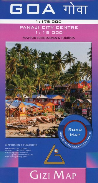 Goa Road Map 1:175 000
