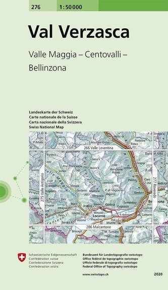 Swisstopo 1 : 50 000 Val Antigorio