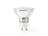 Chytrá WiFi žárovka LED GU10  4.5W bílá teplá NEDIS WIFILW12CRGU10 SMARTLIFE