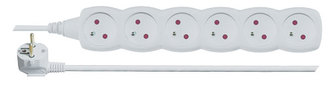 Prodlužovací přívod 6 zásuvek 3m EMOS P0613