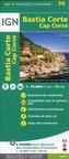 Bastia Corte-Cap Corse 1 : 75 000