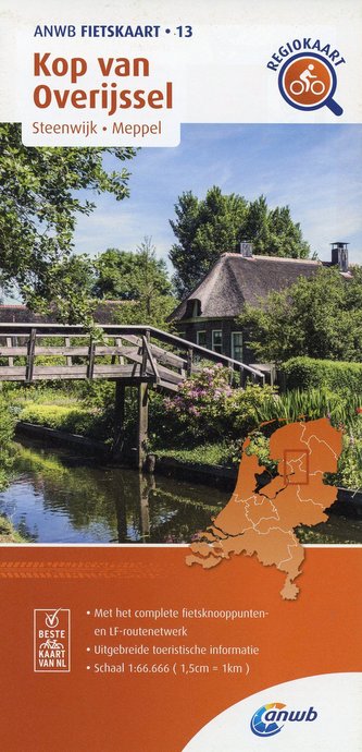 Kop van Overijssel (Steenwijk / Meppel) 1 : 66 000