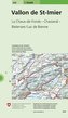 Swisstopo 1 : 50 000 Vallon de St-Imier