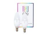 Chytrá WiFi žárovka LED E14  5W RGBW IMMAX NEO 07005B 2ks