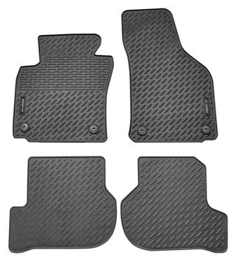 Koberce gumové COMPASS PERFECT FIT P2 s fixací sada 4ks