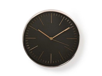 Hodiny NEDIS CLWA013PC30BK 30cm