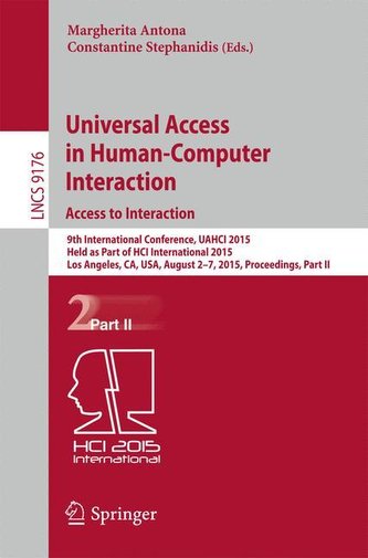 Universal Access in Human-Computer InteractionAccess to Interaction