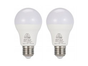 Chytrá WiFi žárovka LED E27  9W  SmartDGM  1+1 zdarma
