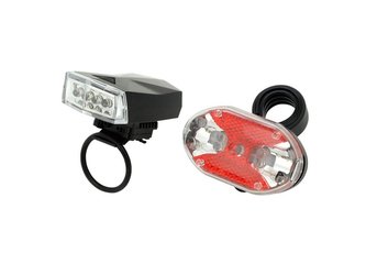 Sada světel na kolo COMPASS 12007