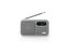Rádio NEDIS RDFM2200WT GREY/WHITE