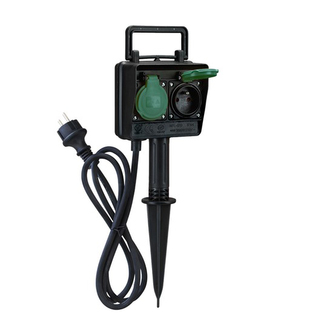 Prodlužovací přívod 2 zásuvky 1,5m SOLIGHT PG01