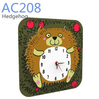 RoboTime 3D puzzle hodiny se strojkem ježek