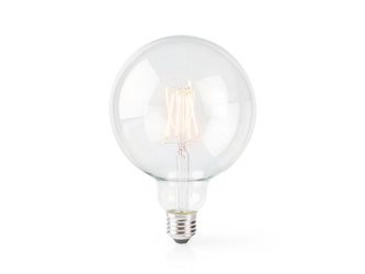 Chytrá WiFi žárovka LED E27  5W bílá teplá NEDIS WIFILF10WTG125 SMARTLIFE