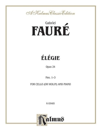 FAURE ELEGY OP 24 C