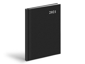 Diář 2021 T805 PVC Black