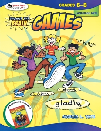 Engage the Brain: Games,  Language Arts, Grades 6-8