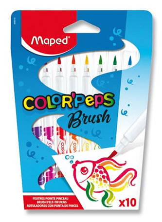 Maped - Fixy Color´Peps Brush 10 barev
