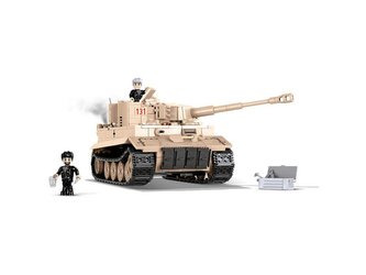 Stavebnice COBI 2519 Small Army II WW Tiger I nr 131, 550 k, 2 f