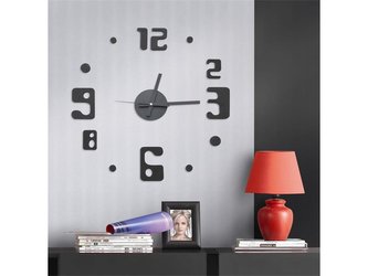 Hodiny samolepící G21 ECCENTRIC STYLE