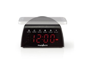 Budík NEDIS CLAR006BK