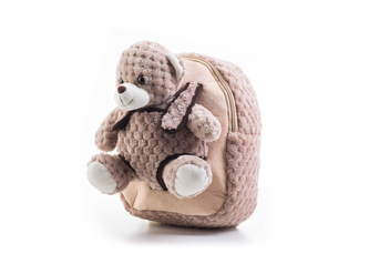 Dětský batoh G21 MEDVÍDEK BEIGE