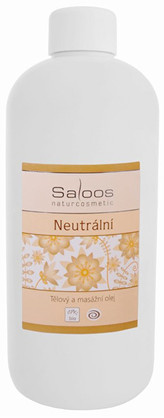 Saloos Tělový a Masážní Olej Neutrální 500 ml