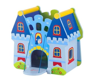 Classic world Dětský dřevěný hrad malý