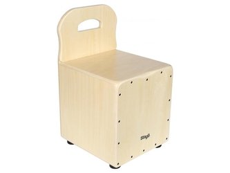 Dětský cajon STAGG CAJ-KID N, přírodní se zádovou opěrkou