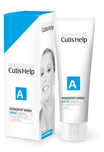 Cutishelp AKNÉ konopný krém denní 30 ml