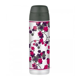 Thermos Style Termoska na nápoje s brčkem - třešňový květ 530 ml