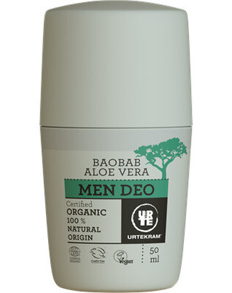 Urtekram Deodorant roll-on MEN BIO 50ml